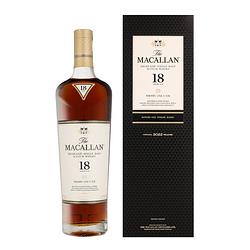 Foto van The macallan 18 years sherry oak 70cl whisky + giftbox