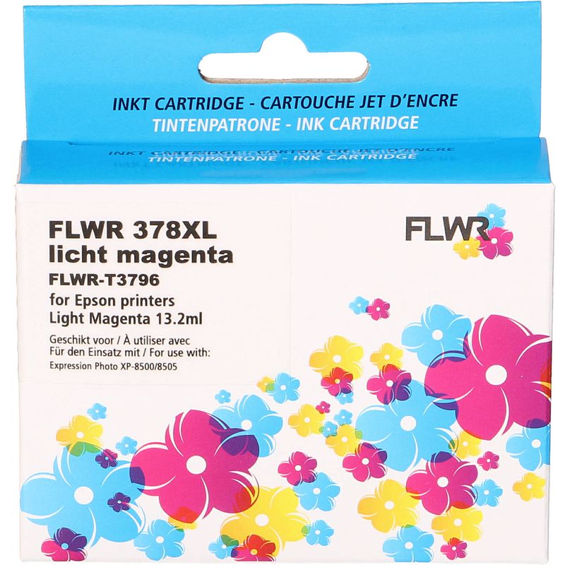 Foto van Flwr epson 378xl licht magenta cartridge