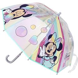Foto van Disney minnie mouse kinderparaplu - transparant - d71 cm - paraplu'ss