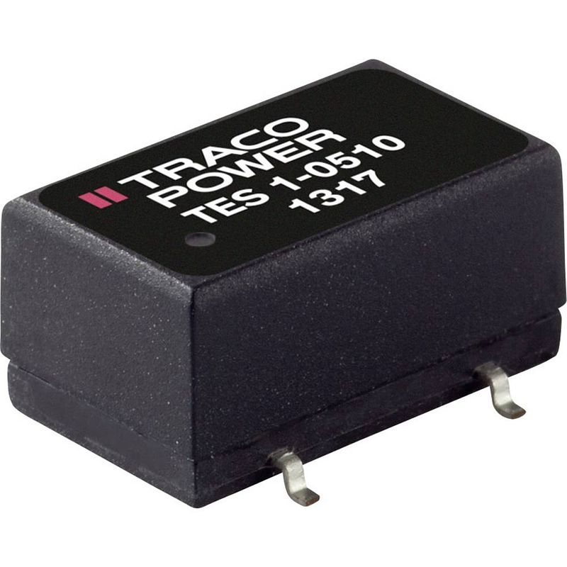 Foto van Tracopower tes 1-0510 dc/dc-converter, smd 5 v/dc 3.3 v/dc 300 ma 1 w aantal uitgangen: 1 x