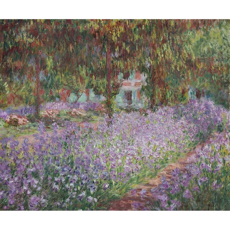 Foto van Best pause hobbypakket irissen monet 40 x 50 cm canvas 10-dlg