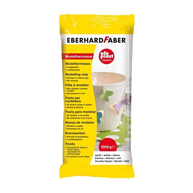 Foto van Efaplast eberhard faber 1000 gram wit