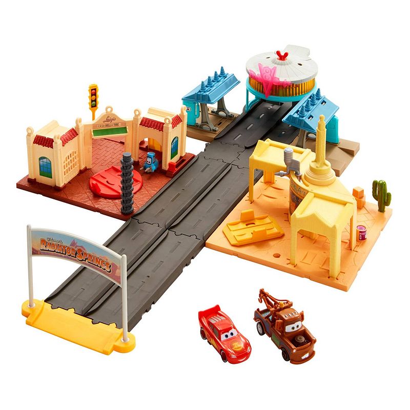 Foto van Mattel - - - pixar cars radiator springs speelset