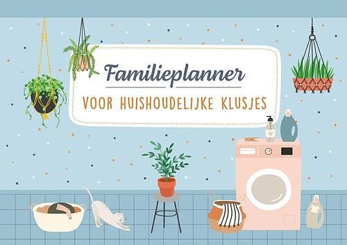 Foto van Familieplanner voor huishoudelijke klusjes - paperback (9789044761849)