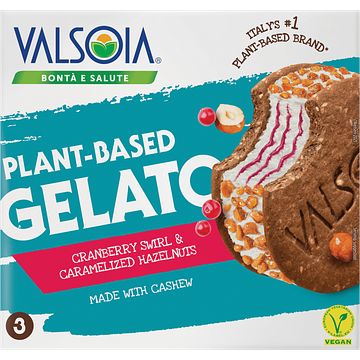 Foto van Valsoia vegan il gelato cookies 3 stuks 270g bij jumbo