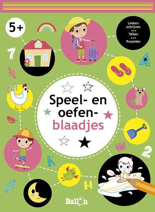 Foto van Speel- en oefenblaadjes 5+ - paperback (9789403218083)