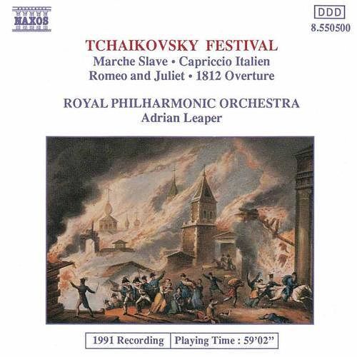 Foto van Tschaikowsky: tchaikovsky festival - cd (4891030505001)