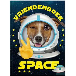 Foto van Vriendenboek space dog - hardcover 80 pagina'ss