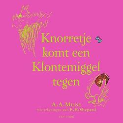 Foto van Knorretje komt een klontemiggel tegen - a.a. milne - hardcover (9789000384587)