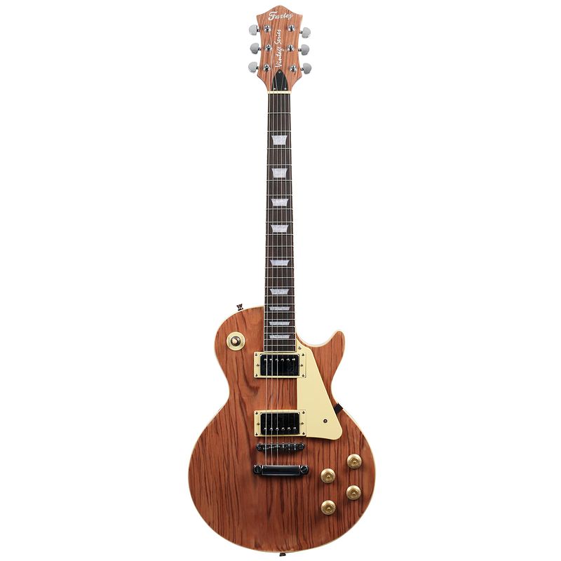 Foto van Fazley flp318cw cherry wood elektrische gitaar