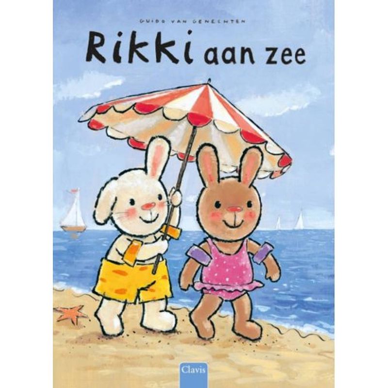 Foto van Rikki aan zee