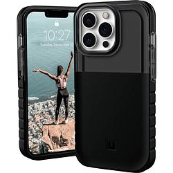 Foto van Urban armor gear dip case backcover apple iphone 13 pro zwart