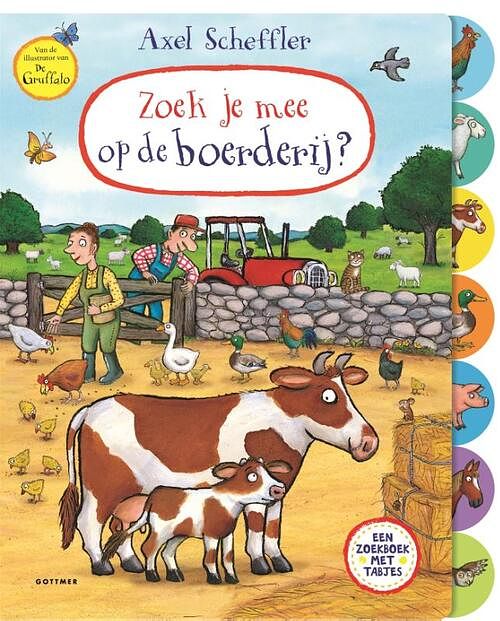 Foto van Zoek je mee op de boerderij? - axel scheffler - kartonboekje;kartonboekje (9789025776190)