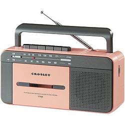 Foto van Crosley ct102a-rg radio, cassette speler & recorder rose gold