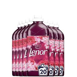 Foto van Lenor robijn jasmijn - wasverzachter - voordeelverpakking 8x 20 wasbeurten