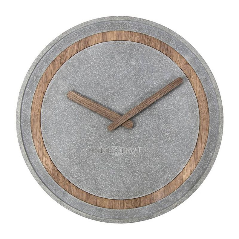 Foto van Nextime - concreto - rond - ø39,5 cm - grijs-bruin