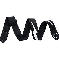 Foto van Gibson the lightning bolt seatbelt black gitaarband