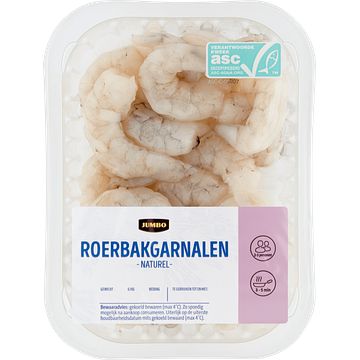 Foto van Jumbo roerbakgarnalen naturel ca. 190g