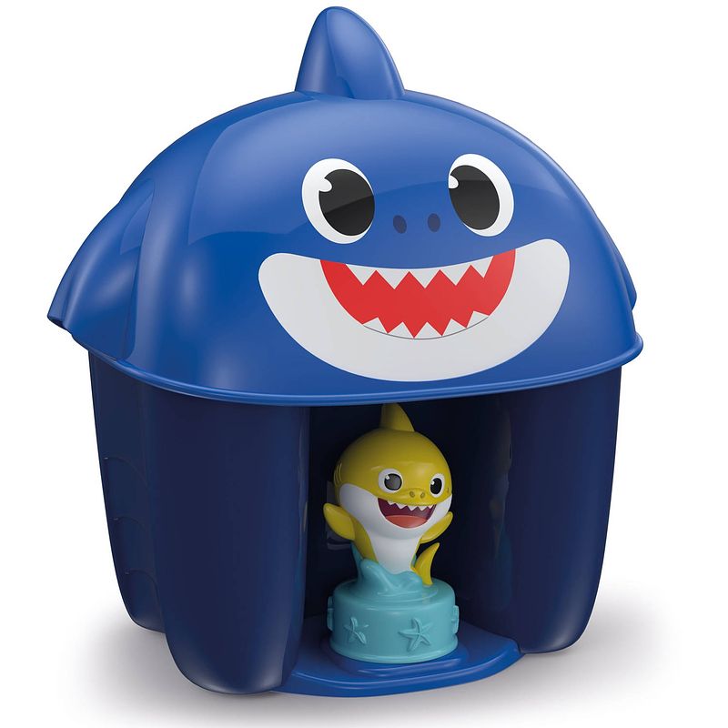 Foto van Clementoni speelemmer baby shark junior 18,5 x 20,5 cm blauw