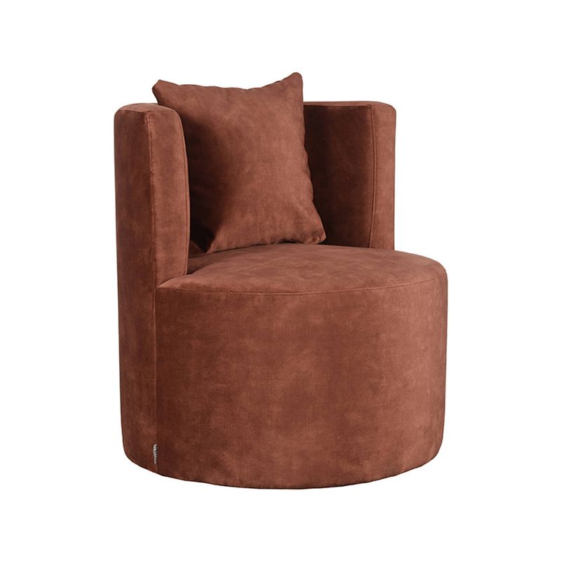 Foto van Label51 fauteuil evy - rust - velours