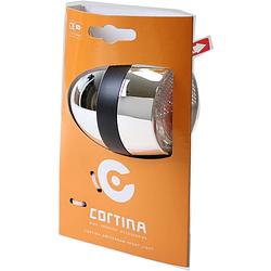Foto van Cortina koplamp amsterdam batterij chroom zwart