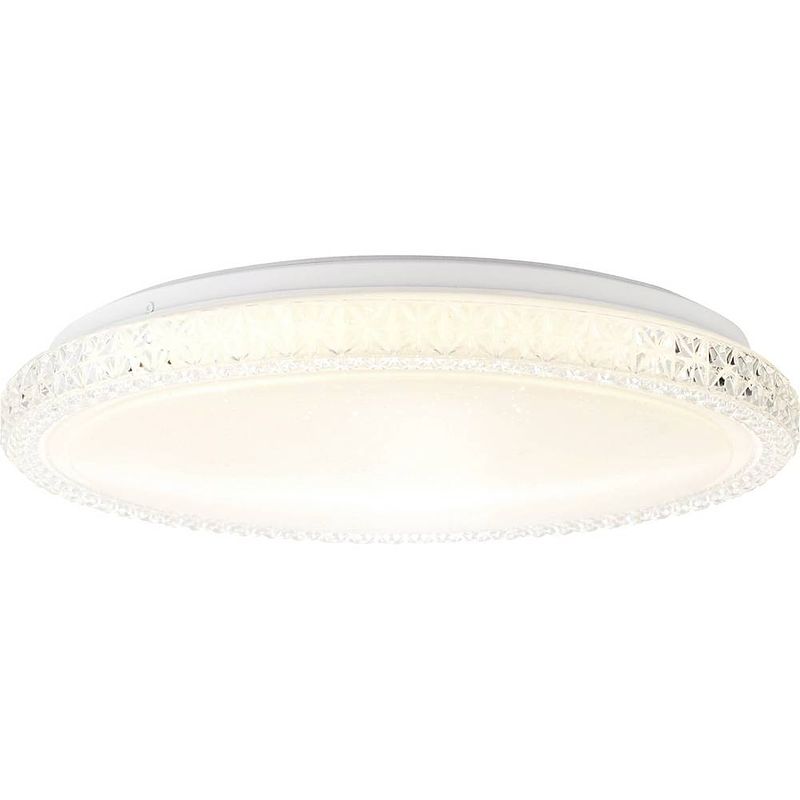 Foto van Brilliant g96993/05 badria led-plafondlamp led led vast ingebouwd energielabel: f (a - g) 24 w wit