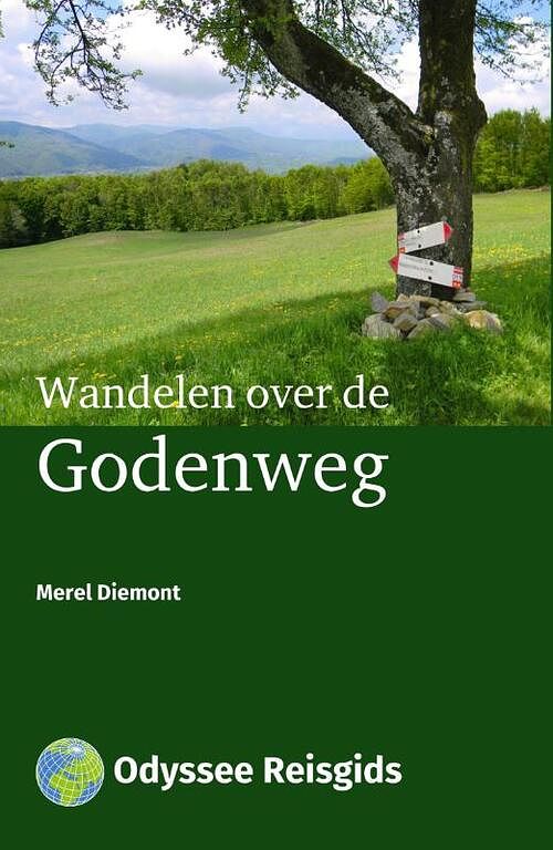 Foto van Wandelen over de godenweg - merel diemont - paperback (9789461231390)