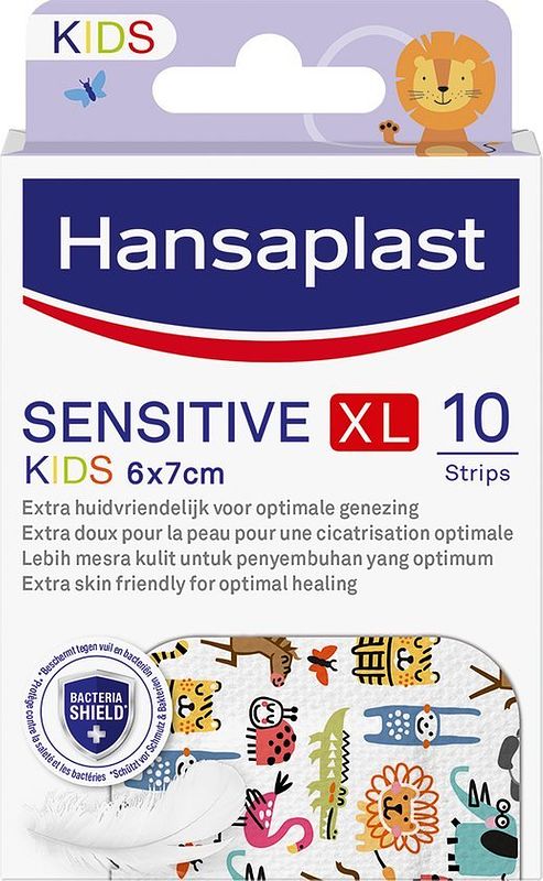 Foto van Hansaplast pleisters kids sensitive xl