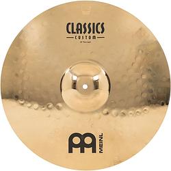 Foto van Meinl cc18tc-b classics custom brilliant 18 inch thin crash