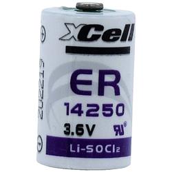 Foto van Xcell er14250 speciale batterij 1/2 aa lithium 3.6 v 1200 mah 1 stuk(s)