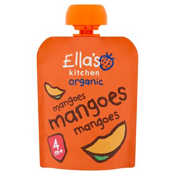 Foto van Ella's kitchen mango's 4+ bio 70g bij jumbo