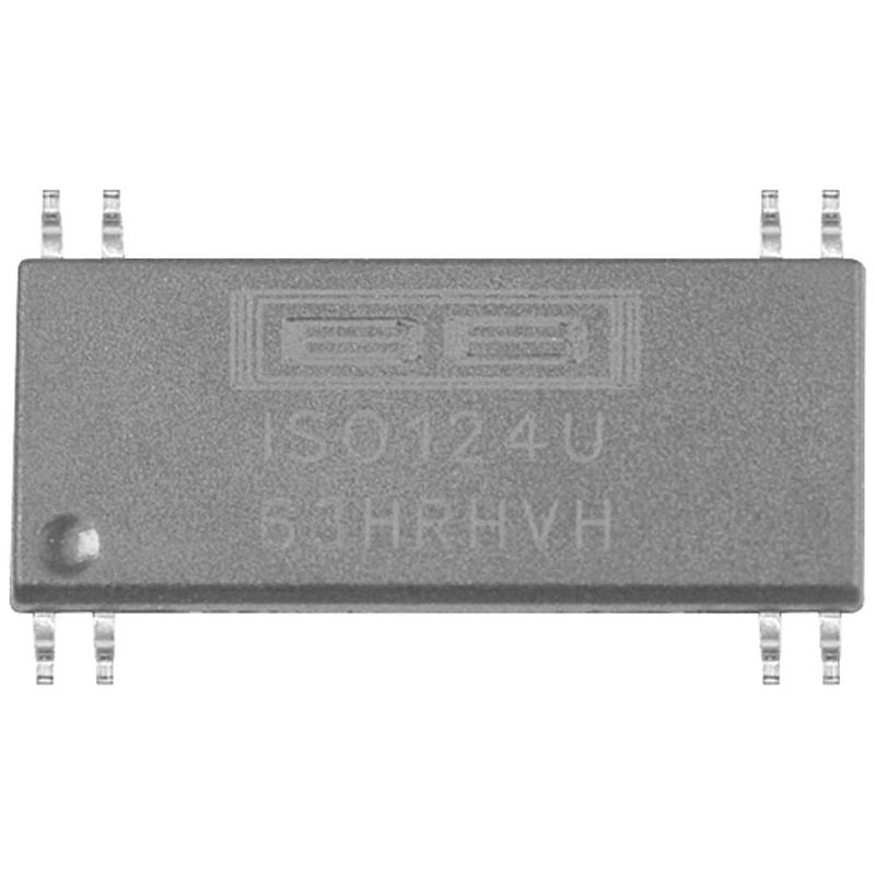 Foto van Texas instruments iso124u lineaire ic - operiational amplifier, buffer amplifier tube