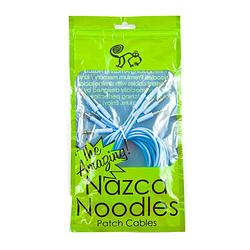 Foto van Cre8audio nazca noodles blue 75 cm patchkabels (5 stuks)