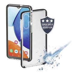 Foto van Hama protector cover samsung samsung galaxy a14/a14 5g zwart, transparant