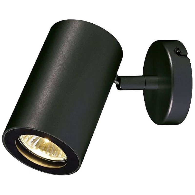 Foto van Slv enola b 152010 wandlamp gu10 50 w zwart