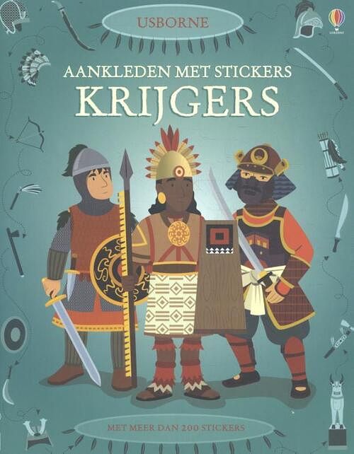 Foto van Aankleden met stickers-krijgers - paperback (9781409565406)