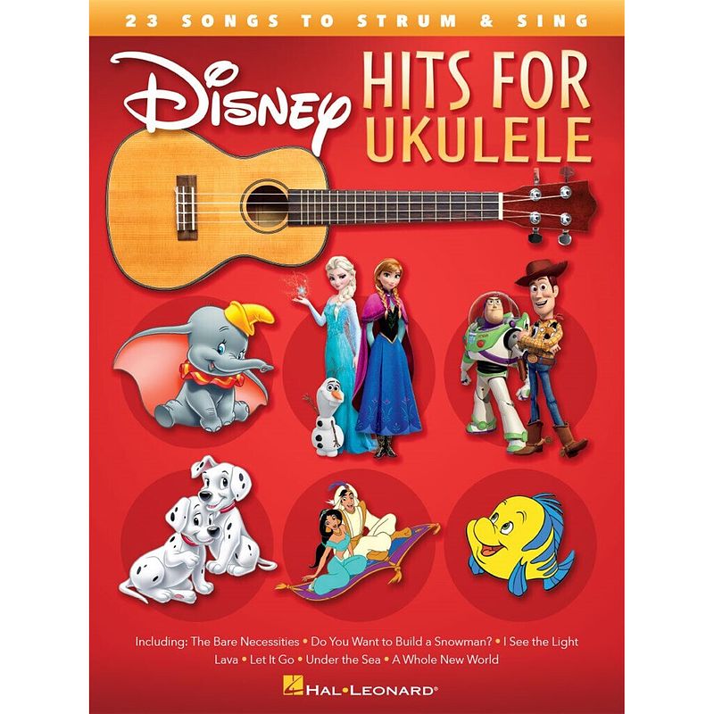 Foto van Hal leonard disney hits for ukulele