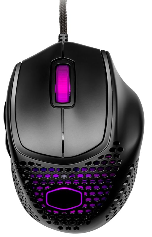 Foto van Cooler master mm720 rgb bedrade gaming muis zwart