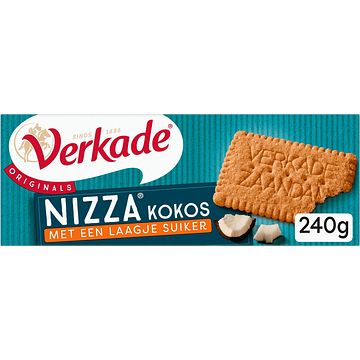 Foto van Verkade nizza kokos 240g bij jumbo