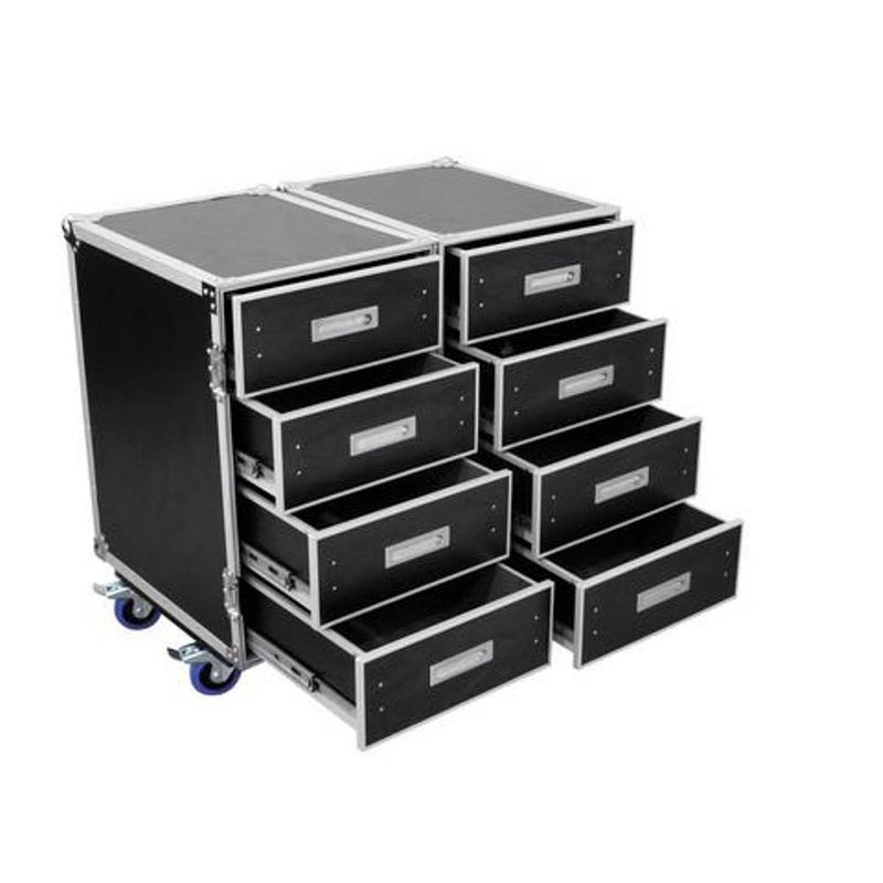 Foto van Omnitronic dd-2 flightcase (l x b x h) 465 x 1150 x 880 mm