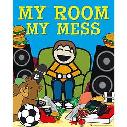 Foto van Gbeye my room my mess poster 40x50cm