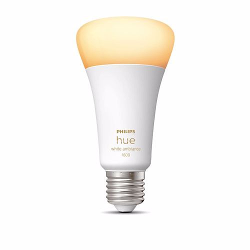 Foto van Philips hue a67 e27 1-pack warm tot koelwit licht