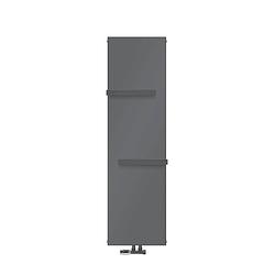 Foto van Badkamerradiator 1600x452 mm antraciet met wandaansluitset ml-design