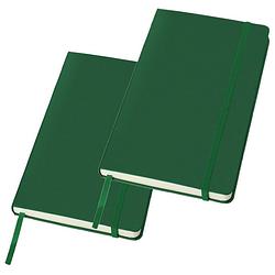 Foto van Journalbooks notitieboekje gelinieerd a5 hardcover - 2x - notitieboek