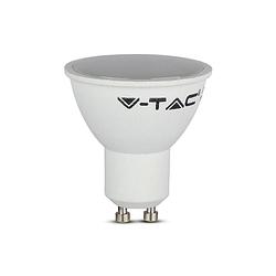 Foto van V-tac vt-2095-n gu10 led spot - 3pc pack - ip20 - wit - 4.5w - 400 lumen - 3000k