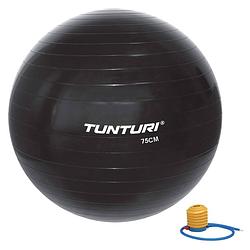 Foto van Tunturi fitnessbal gymbal zwart - 75 cm
