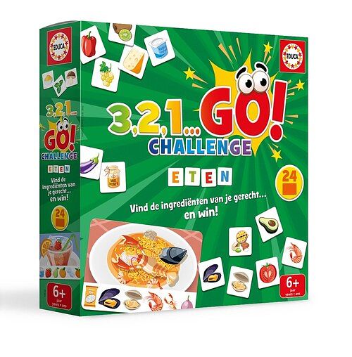 Foto van 321 go challenge eten - spel;spel (8412668195325)