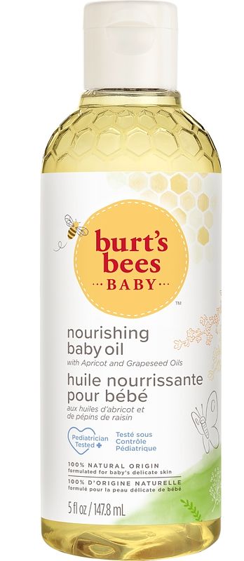 Foto van Burt'ss bees nourishing baby oil