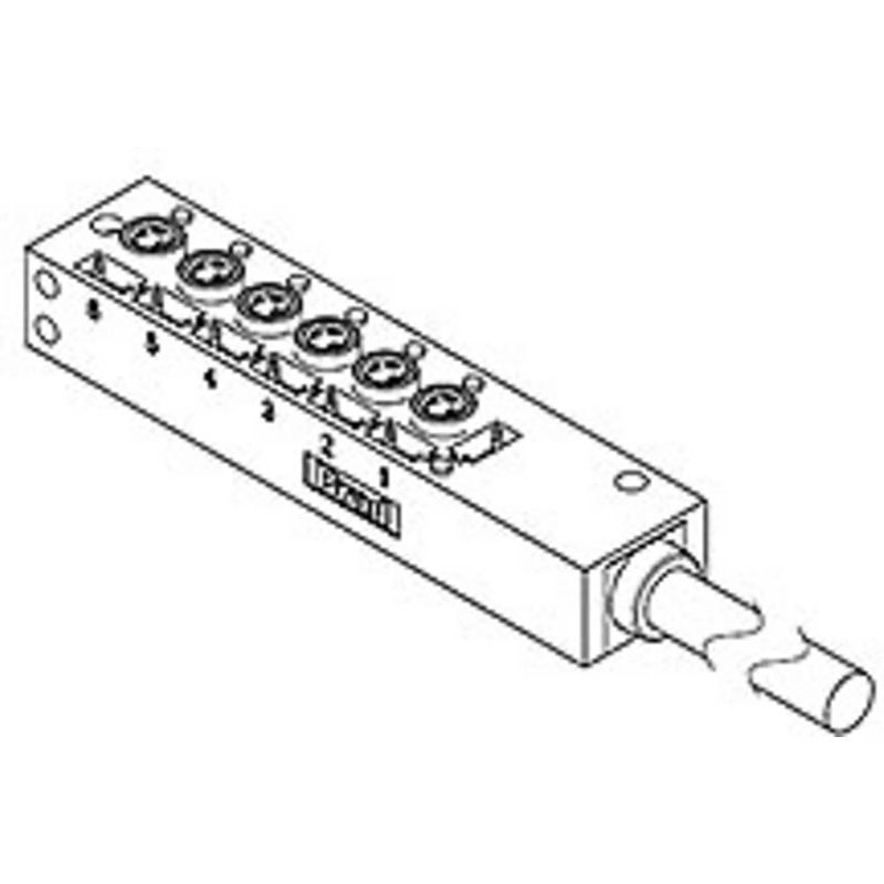 Foto van Molex 1202470040 passieve sensor/actorbox 1 stuk(s)