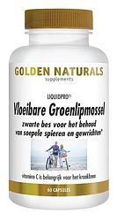 Foto van Golden naturals vloeibare groenlipmossel capsules